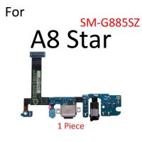 แท่นชาร์จพลังงาน Usb ชาร์จพอร์ตปลั๊ก Mic Flex Cable บอร์ดและไมโครโฟนสำหรับ Samsung Galaxy A8s A9 A7ดาว A8