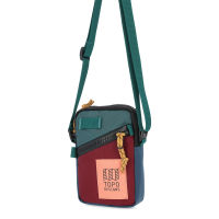 Topo designs กระเป๋าสะพายพาดลำตัว รุ่น MINI SHOULDER BAG ZINFANDEL/BOTANIC GREEN
