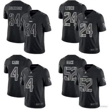 NFL Las Vegas Raiders Boys' Short Sleeve Jacobs Jersey - XS