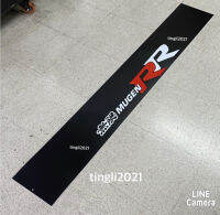 สติ๊กเกอร์*บังแดดติดหน้ารถ คำว่า MUGEN RR แบบที่ 9 เป็นงานตัดคอม ( ขนาด 20 x 140 cm ) ราคาต่อแผ่น