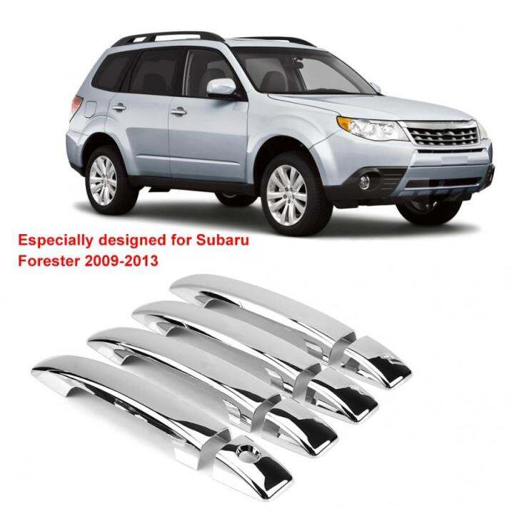 8-pcs-car-chromium-electroplating-door-handle-cover-trim-for-subaru-forester-2009-2010-2011-2012-2013-abs-plastic-grab-handles