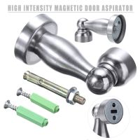 【LZ】 Home Stainless Steel Door Stops Buffer Magnetic Door Stopper Holder Catch Anti-Crash Wall Floor Wall Suction Hardware