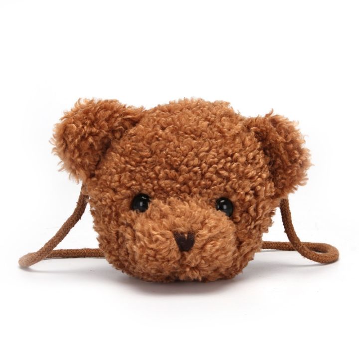 mini-cute-kids-girls-bear-plush-shoulder-bag-children-baby-cartoon-messenger-bags-kawaii-plush-little-stuffed-backpack-brown