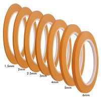 ✇ High-Temp Automotive PVC Fineline Pinstriping Masking Tape Vinyl Fine Line Fineline Masking Tape for Curves Orange