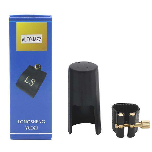 soprano-tenor-saxophone-clarinet-mouthpiece-ligature-and-cap-sax-leather-buckle-clampclip-woodwind-instrument-accessories