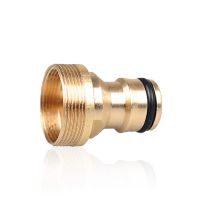 Copper Connector Faucet Quick Connector Threaded Strong Irrigation Faucet Accessories Tools Irrigation Hose Adapter Watering Systems  Garden Hoses