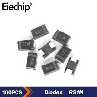 【CC】 100pcs/lot RS1M Rectifier Diode 1A 1000V Ultra-Fast Recovery SMD Diodes package