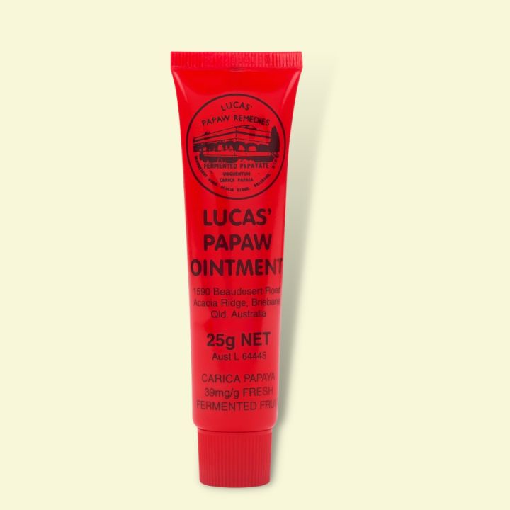 Original Lucas Papaw Ointment 25g NET Natural Cream Burn Cream Lip Balm ...