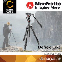 ขาตั้งกล้อง Manfrotto Befree live Aluminium tripod twist, video head