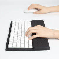 BUBM MHJPD แผ่นรองข้อมือเเละคีย์บอร์ดสำหรับ Magic keyboard 2 (Black)