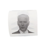 1pcs Hot Joe Biden Pattern Toilet Paper Print Funny Paper Tissue Roll Gag Gift Prank Joke for Home Party Cleaning Supplies