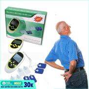 Máy Mát Xa Trị Liệu Xung Điện Tặng Kèm 8 Miếng Dán Đa Chức Năng
