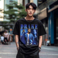 [Thai Direct Mail] เสื้อยืดคอกลมพิมพ์ลาย DRAKE เนื้อผ้านุ่ม เหมาะกับทุกโอกาส จัดส่งจากประเทศไทยภายใน 3 วัน