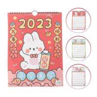 Calendar 2023 Year Rabbit Lunar Hanging Deskmonthly Spiral Desktop Pad The Standing Wall Years Adorn Zodiac Chinese Home