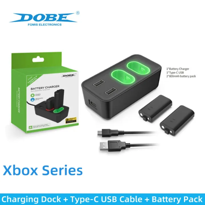 Original DOBE TYX0665 Charger Set for Xbox Series Wireless Gamepad