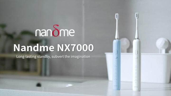 Nandme NX7000 Smart Sonic Electric Toothbrush Ultrasound IPX7 ...