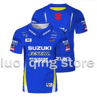 เสื้อโปโลสำหรับผู้ชาย Sando เสื้อยืดผู้ชาย MOTO GP 2023ขายดีเสื้อยืดผู้ชายกลางแจ้งกีฬาเอ็กซ์ตรีมแฟนๆ S RRGSX ทีมคอกลมเสื้อผ้าเสื้อสตรีแขนสั้นเหมือนกัน