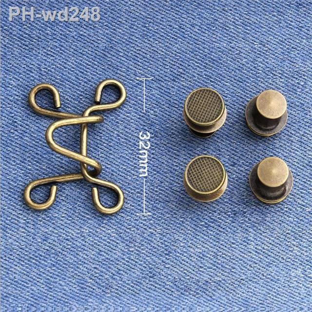 5-set-adjustable-jean-snap-buttons-detachable-metal-waist-tightener-fixed-buckle-pins-diy-sewing-pants-clothing-button-clips