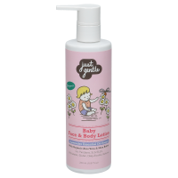 Just Gentle โลชั่นเด็กบำรุงผิวลาเวนเดอร์ Baby Face &amp; Body Lotion with Lavender Essential Oil Scent (200ml)