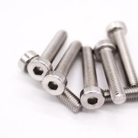 M3 M4 M5 M6 M8 304 Stainless Steel Large Flat Hex Hexagon Socket Allen Head Furniture Rivet Screw Connect Joint Bolt