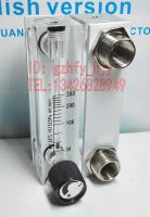 LZM-6 adjustable panel air flowmeter 0.5~3LPM 1~6SCFH flow meter air