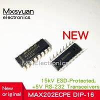 5ชิ้น/ล็อต MAX202ECPE MAX202E จุ่ม MAX202 16ใหม่