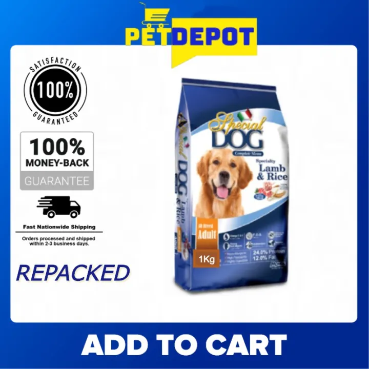 Special Dog Lamb and Rice Hypoallergenic Dog Food PUPPYADULT 1kg