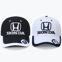 Honda Higmoto หมวกติดรถยนต์โลโก้ผู้ชายหมวกแข่งรถหมวกเบสบอลสำหรับทีม