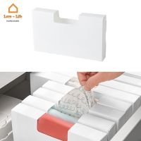 Creative Desk Drawer Plastic Garbage Bag Extractable Organize Case/ Family Kitchen Multifunction Tissue Disposable Gloves Dispenser Storage Box