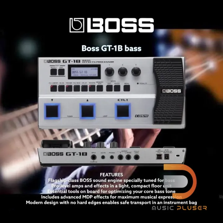 Boss GT-1B Bass เอฟเฟคเบสรุ่นใหม่ล่าสุด ที่ขายดีที่สุด เป็นที่นิยม ...