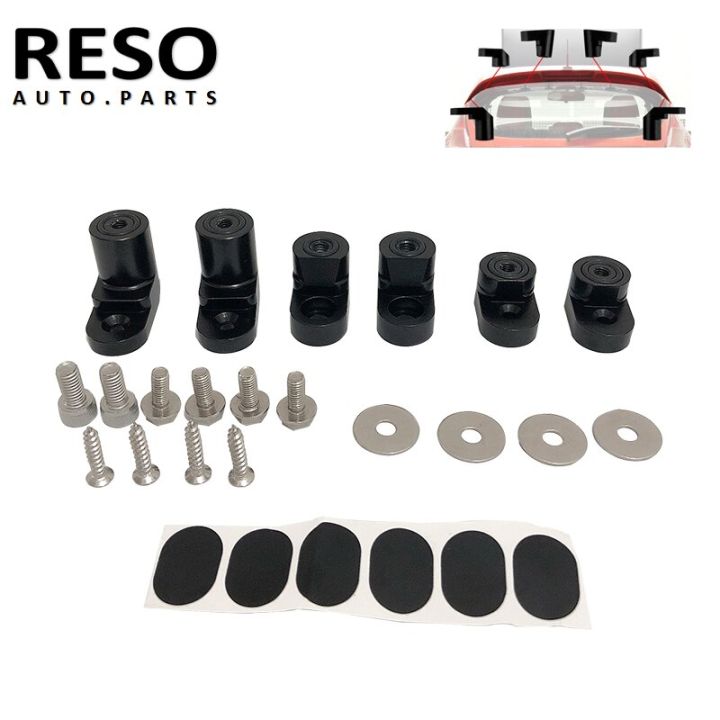 reso-anodized-aluminum-rear-wing-bolt-on-bracket-kit-wing-spoiler-hatch-riser-lift-extension-for-14-on-ford-fiesta-st