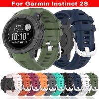 [HOT JUXLLKBKOW 514] สายนาฬิกาซิลิโคนสำหรับ Garmin Instinct 2S สายรัดข้อมือสร้อยข้อมือ Smartwatch กีฬาเปลี่ยนสายนาฬิกาอุปกรณ์เสริม W/ เครื่องมือ