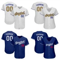 2023 New Customized Baseball Training For Couple High Quality Baseball Jerseys Custom Name Number Sweat-Absorbent Casual Sports Shirts