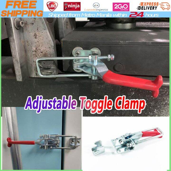 【Local Warehouse】GH431 Large Hasps Fastener Latch Adjustable Quick