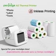 Peripage Máy In A2 Túi Mini Chính Hãng Nhiệt Máy In Ảnh Điện Thoại Di Động