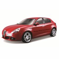 Bburago รถขึ้นรูปอัลลอย Alfa Romeo Giulietta อัลลอยด์รถแข่งของเล่นของขวัญคอลเลกชันโมเดลของเล่น