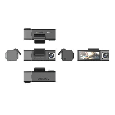กล้องติดรถยนต์กล้องบันทึกสาม Kamera Spion ขนาด3.16นิ้วความละเอียด HD 1080P สำหรับเครื่องบันทึกวีดีโอโลหะ DVR ซ่อนรถยนต์