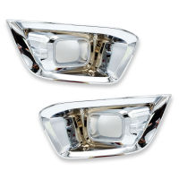 ครอบสปอร์ตไลท์ โครเมี่ยม Chrome Fog Lamp Spot Light Cover XLT Ford Ranger Xlt 2019 - 2020 มีบริการเก็บเงินปลายทาง