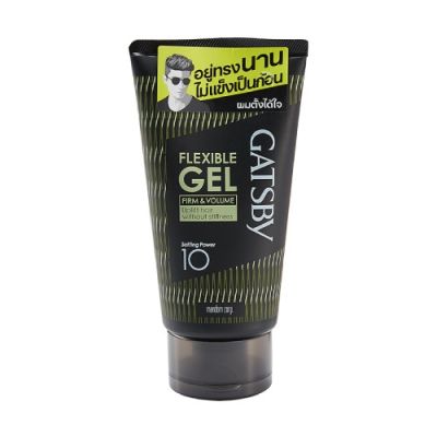 🎀 Gatsby Flexible Gel Firm and Volume 150g. แกสบี้เฟล็กซิเบิ้ลเจลเฟิร์มแอนด์วอลลุ่มเจลจัดแต่งทรงผม 150กรัม [ร้านค้าแนะนำ ของแท้100%]