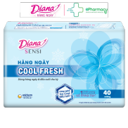 BVS Hằng Ngày Diana Sensi - Băng Vệ Sinh Diana Hàng Ngày SenSi Cool Fresh