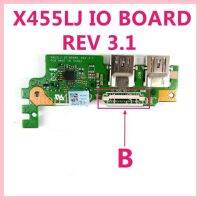 X455lj บอร์ด Io Hdd Board Rev 2.1 /3.1สำหรับ Asus X455l X455 X455lj X455ld X455lf เมนบอร์ดบอร์ดเอสดีการ์ดยูเอสบีบอร์ด Hdd Board