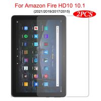 ขายดี YJ99529 - /☬10.♗กระจกนิรภัยสำหรับ Amazon Fire HD 10 10.1 39; 39; 2021 2017 2019 HD10 2015บวกฟิล์ม9H ระดับพรีเมียมแผ่นป้องกันหน้าจอแท็บเล็ตขนาด10.1นิ้ว