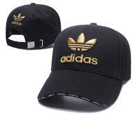 Original Sports Sun Hat NEWˉAdidasคุณภาพสูงเกาหลีชายและหญิงคู่ที่เรียบง่ายและสะดวกสบายหมวกเบสบอลหมวก