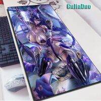 Raiden Shogun Genshin ผลกระทบอะนิเมะ Mousepad เครื่องเกม 40x90 XXL โต๊ะขนาดใหญ่ทางเข้าห้องเกม