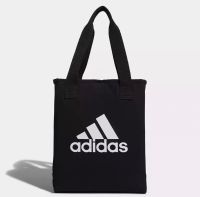 ADIDASกระเป๋าผ้าใบสะพายข้าง กระเป๋าถือ กระเป๋าช้อปปิ้ง กระเป๋าผ้ามีซิป   สไตล์สวยเกาหลีสุดๆ