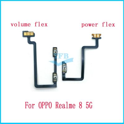 สําหรับ OPPO Realme 8 Pro 8i 4G 5G 9i Power ON OFF Volume Up Down Side Button Switch Key Flex Repair Parts