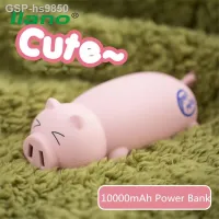 ที่ได้♤ทีมีที่รวมกำลังไฟฟ้ามิลลิแอมป์10000น่ารักสำหรับ Kawaii Piggy USB iPhone แบบชาร์จไฟได้