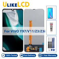 6.3 "การแสดงผลสำหรับ Vivo V11i Y97 V1813T V1813A หน้าจอ LCD แผงหน้าจอทัชสกรีนสัมผัสประกอบสำหรับ VIVO Z3 Z3i จอแสดงผล LCD