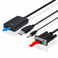 ตัวแปลงสัญญาณ VGA TO HDMI with audio full HD