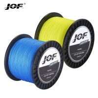 JOF ใหม่ Lure Line ทอผ้าสุทธิ300M 500M 1000M หลายสี PE Braided Wire 8 Strands Multifilament สายตกปลาญี่ปุ่น